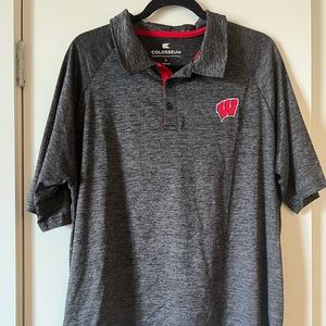 Brand New Men’s Wisconsin Badgers Polo Size L